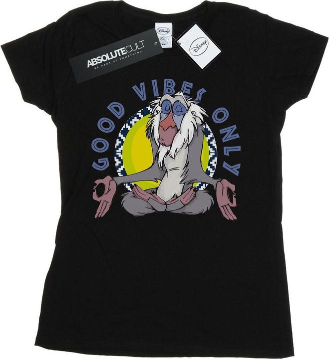 Immagine prodotto Disney The Lion King Rafiki Good Vibes Only Maglietta Donna (S)
