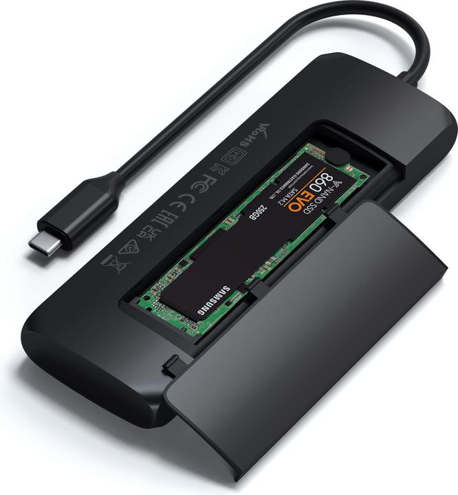 Actual product image Satechi Hybrid Multiport (USB-C, 1 Ports)