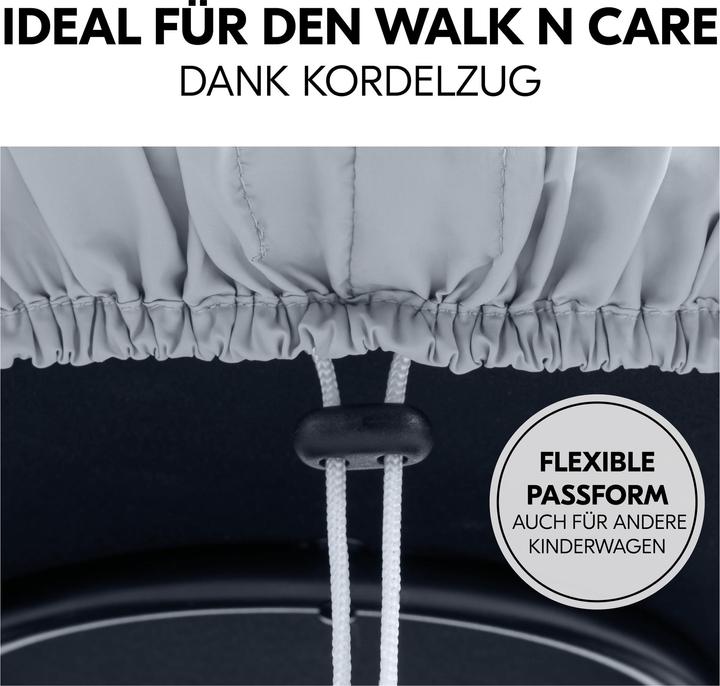 Actual product image Hauck Walk N Care Raincover Grey