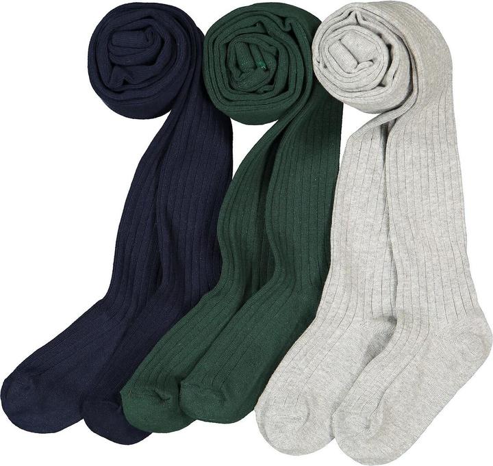 La Redoute Collections 3er-Pack gerippte Strumpfhosen
