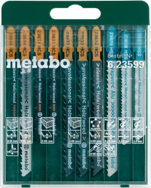Produktbild Metabo Bits Bohrer Stichsägeblatt Zubehörset 55 teilig