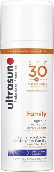 Image du produit Ultrasun Famille SPF30 (Lait solaire, SPF 30, 150 ml, 228 g)