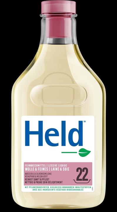 Held Laine & soie (22 Cycles de lavage, Liquide)