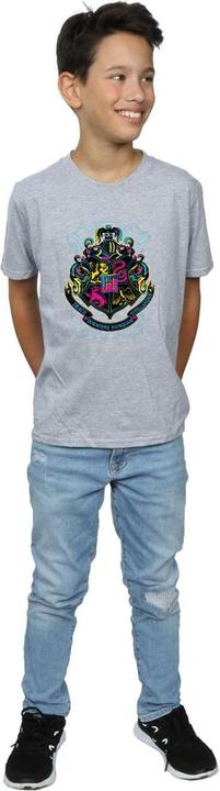 Immagine prodotto Neon Hogwarts Crest Maglietta Ragazzi (116)