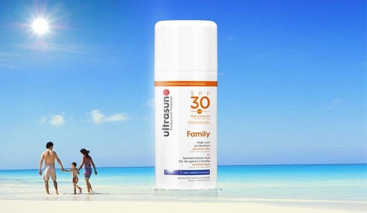 Image du produit Ultrasun Family (Lait solaire, SPF 30, 100 ml, 169 g)