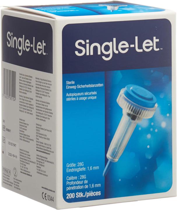 Image du produit Single-Let Einmalstechhilfe (Autopiqueur)