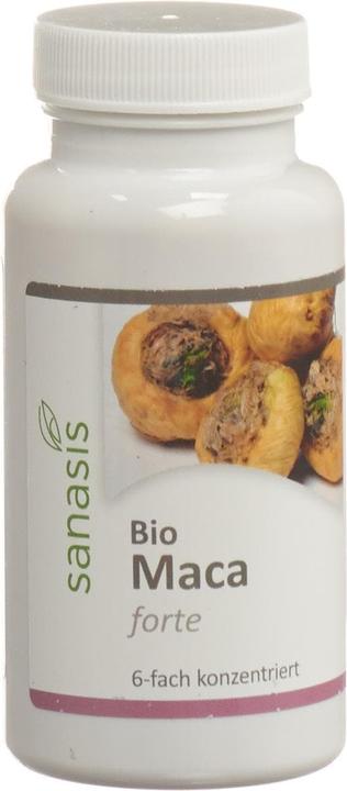 Image du produit Sanasis Bio Maca forte (120 pièce(s), Capsules, 72 g)