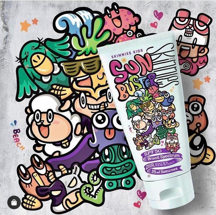 Productafbeelding Skinnies Zonnegel (Zonnebrandgel, SPF 50, 35 ml, 41 g)