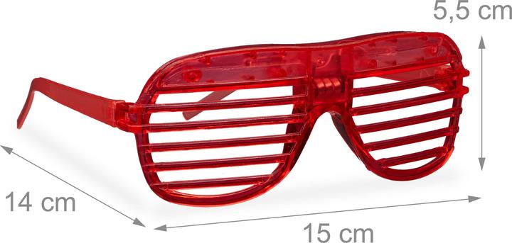 Actual product image Relaxdays 10x LED glasses