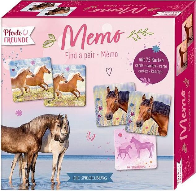 Produktbild Die Spiegelburg Memo Pferdefreunde