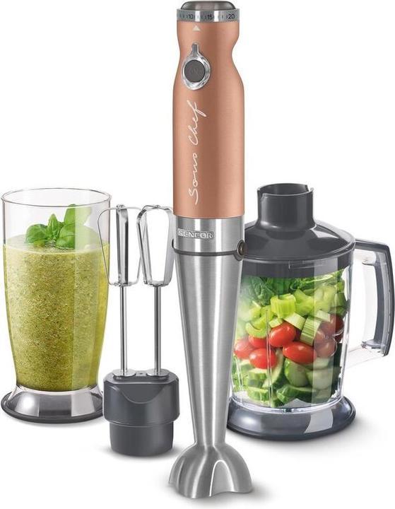 Actual product image Sencor Mixer Semi-automatic mixer 4in1 SHB 5606GD-EUE3 Power 1200W, Titanuim Quad