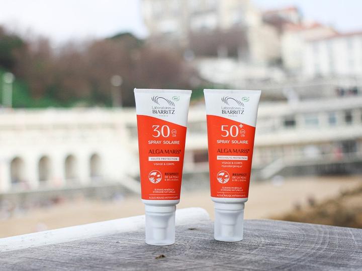 Actual product image Laboratoires de Biarritz Sun spray (Sun spray, SPF 50+, 100 ml, 149 g)