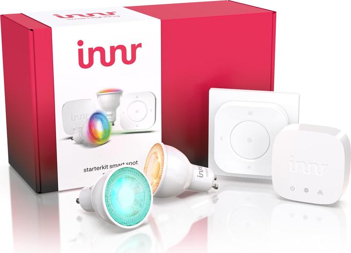 Produktbild Innr Starter Kit Spot SK 230 C-2 colour - EU version (GU10, 6 W, 350 lm, 1 x, G)