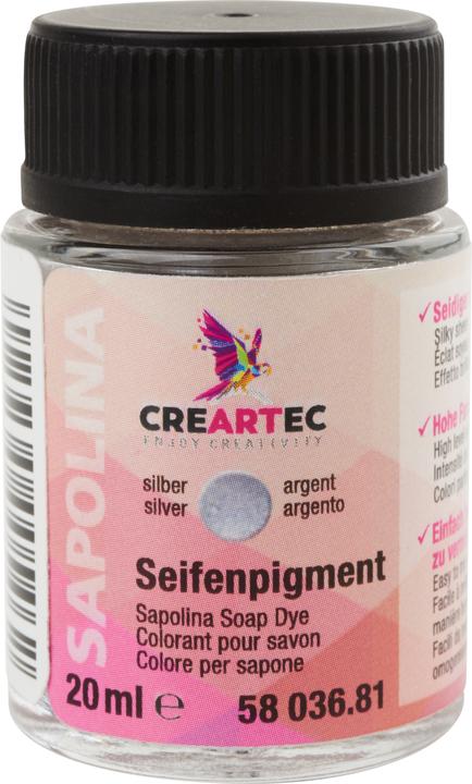 Immagine prodotto Pigmento di sapone (Argento, 20 ml)