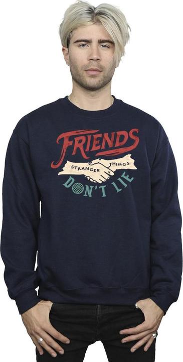 Immagine prodotto Netflix Stranger Things Friends Don't Lie Hands Felpa Uomo (5XL)