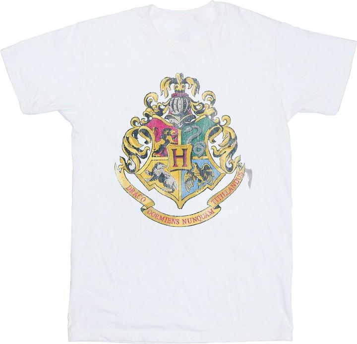 Immagine prodotto Maglietta in cotone con stemma di Hogwarts per ragazze (140, 146)