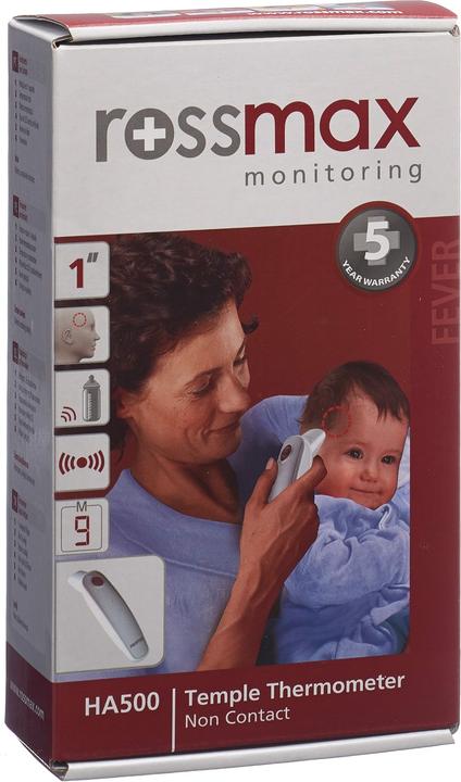 Produktbild Rossmax Infrarot-Thermometer HA500 (Berührungslos, Stirn)