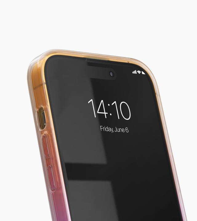 Produktbild iDeal Of Sweden Designer Hard-Cover Vibrant Ombre clear (Apple iPhone 14 Pro)