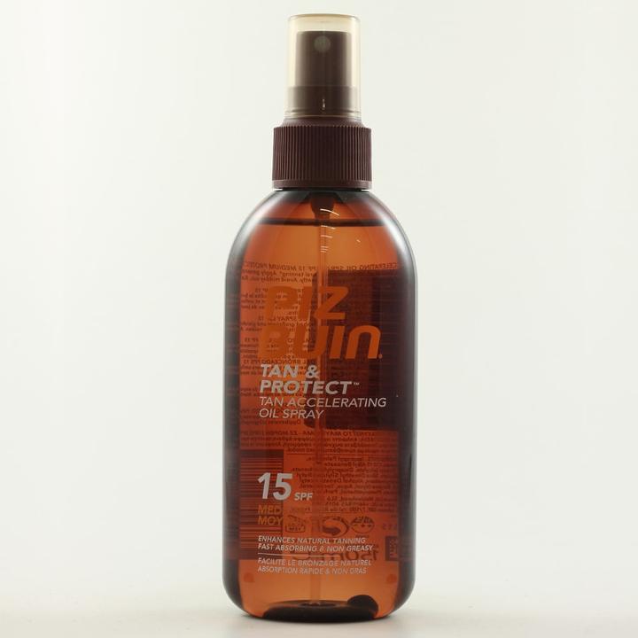 Produktbild Piz Buin Tan & Protect Oel Spray (Sonnenspray, SPF 15, 150 ml, 164 g)