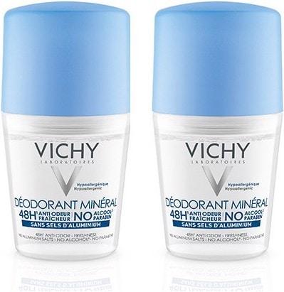 Immagine prodotto Vichy - Deo Mineral 48h Duo Roll-on (2 x 50ml) (Roll-on, 50 ml)