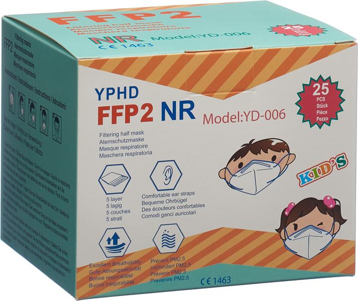 Produktbild YPHD FFP2 (FFP2, 25 x)