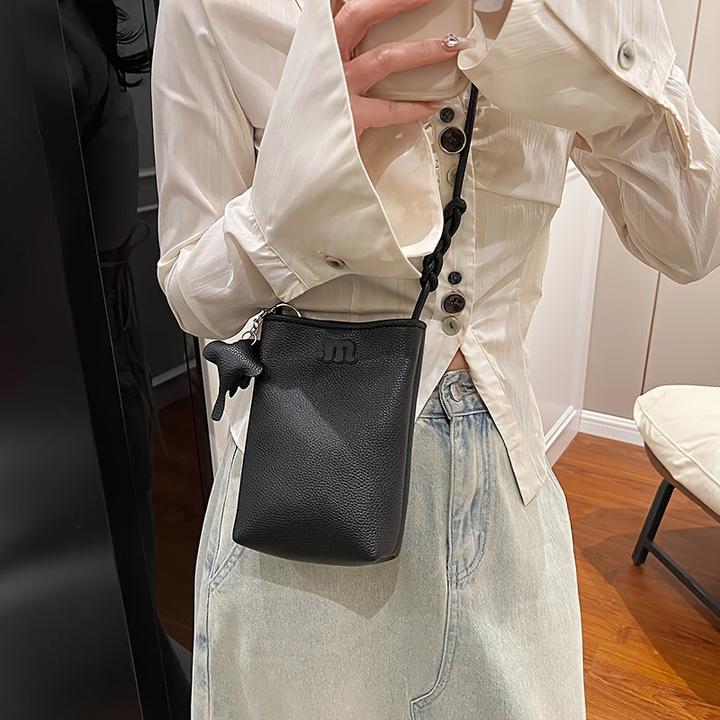 Produktbild Only-Bags.Store Niedliche Mini-Kreuztasche, Elefanten-Handy-Tasche, Mode Eimer Umhängetasche