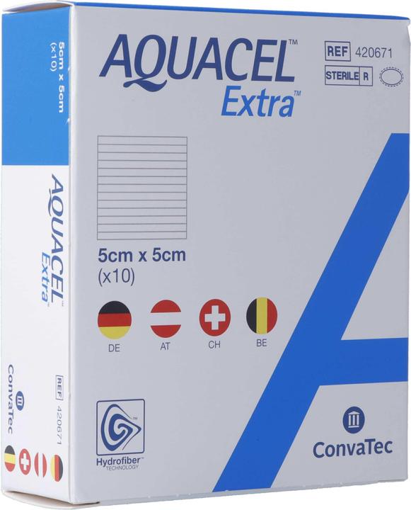 Actual product image Aquacel Ag Hydrofiber dressing