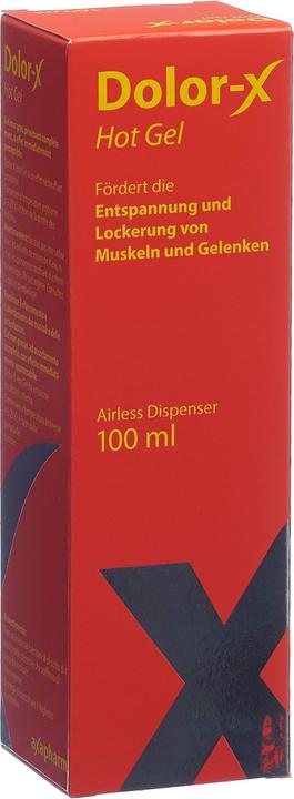 Actual product image Dolor-X hot gel (1 x, 100 ml, 156 g)