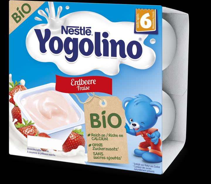 Produktbild Yogolino Bio Erdbeere (360 g)