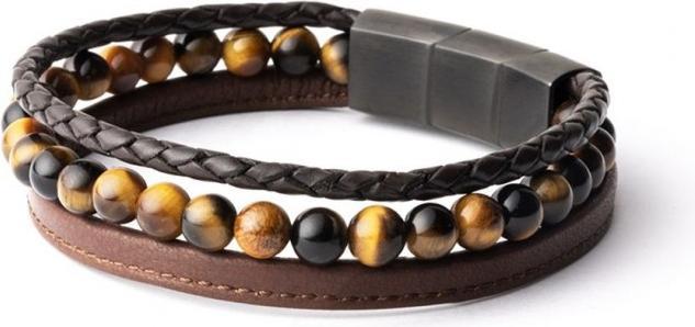 Gemini Triple Brown XS-S (Nappaleder)