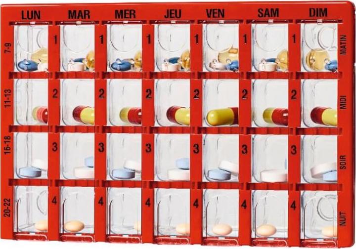 Image du produit Dosett Maxi boîte de dosage français (1 pc)