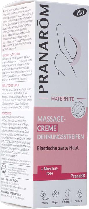 Actual product image Pranarom PranaBB Schwangerschaft Massagecreme Dehnungsstreifen Bio