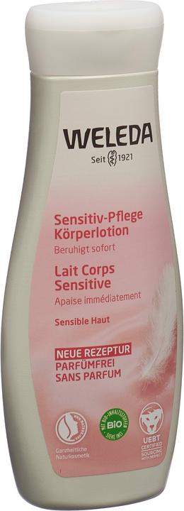 Actual product image Weleda Body lotion sensitive care Lot (Body cream, 200 ml)