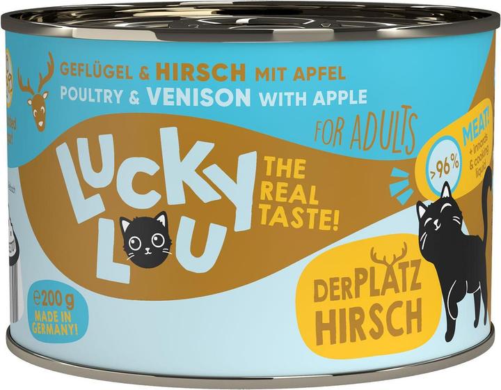 Image du produit Lucky Lou Nourriture humide pour chats (Adulte, 1 pcs, 241 g)