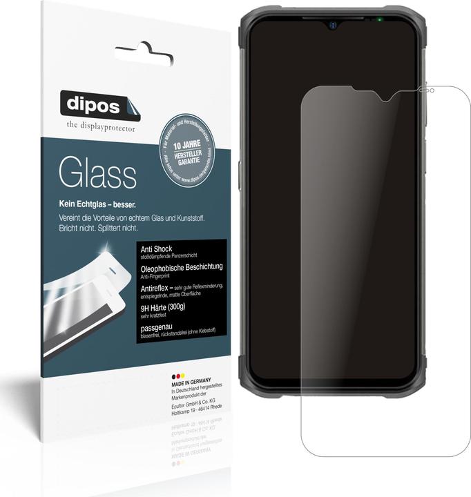 Dipos Displayschutz Anti-Shock (1 Stück, Ulefone Armor 12)