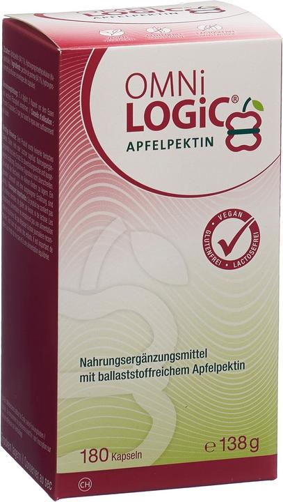 Produktbild Omni Logic Apfelpektin (180 Stück, Kapseln, 198 g)