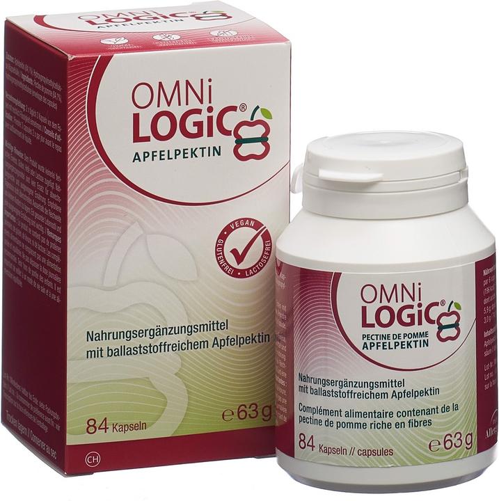 Actual product image Omni Logic Apple pectin (84 Piece, Capsules, 104 g)