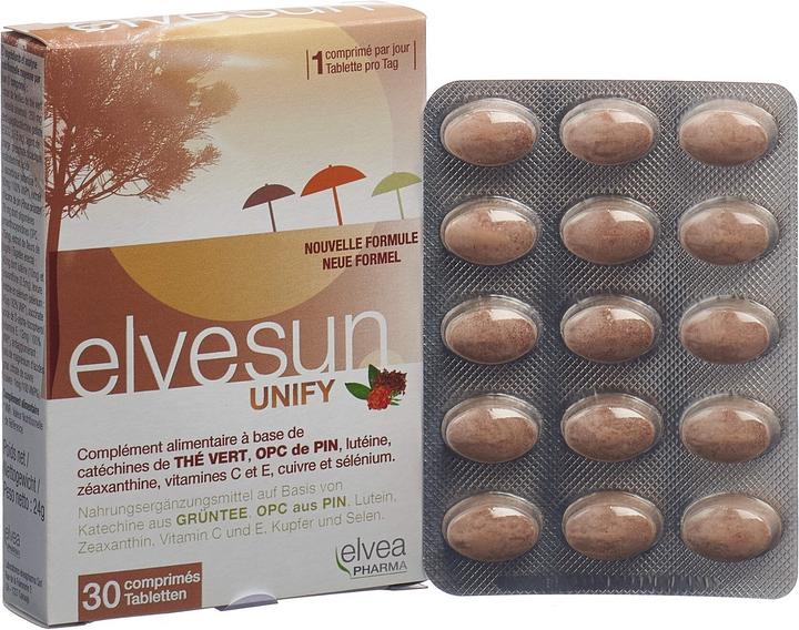 Actual product image Elvea Pharma Unify Tabl (30 Piece, 42 g)