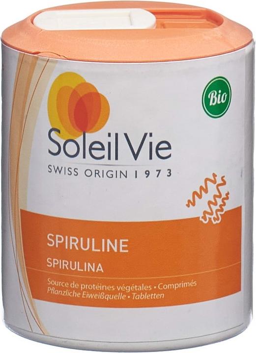 Immagine prodotto Soleil Vie Spirulina da coltura biologica in acqua Tabl (180 Pezzo/i, Pillole, 114 g)