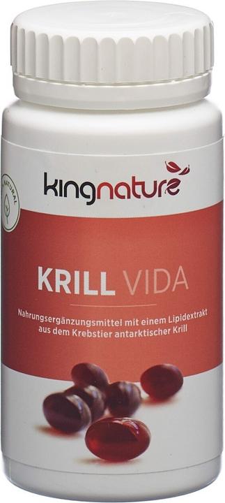 Kingnature Krill Vida Kaps (120 Stück, Kapseln, 120 g)