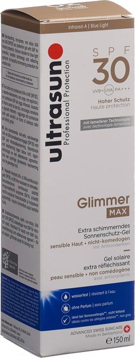 Produktbild Ultrasun Glimmer MAX (Sonnengel, SPF 30, 150 ml, 230 g)