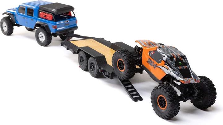 Actual product image Axial Trailer flatbed 2-axle 1:24 (RTR Ready-to-Run)