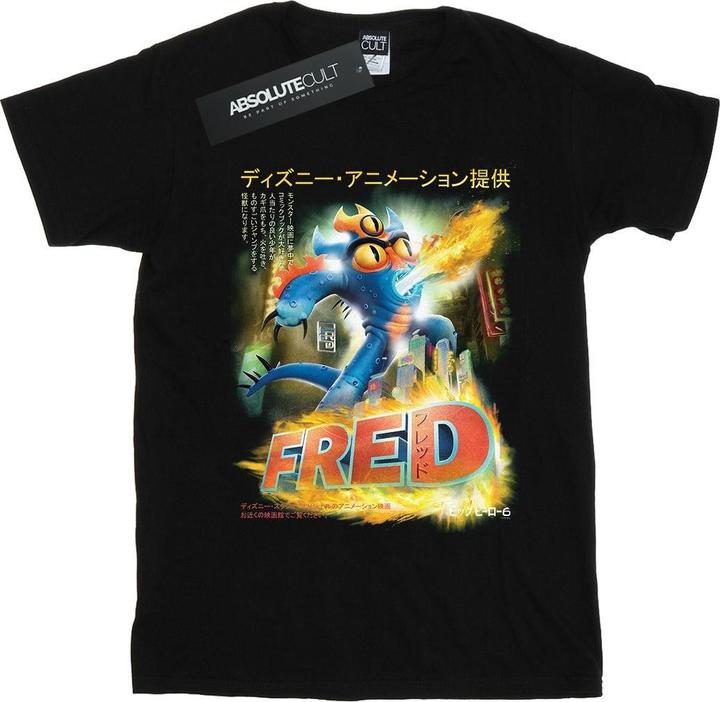 Produktbild Disney Big Hero 6 Fred Anime Poster TShirt (L)