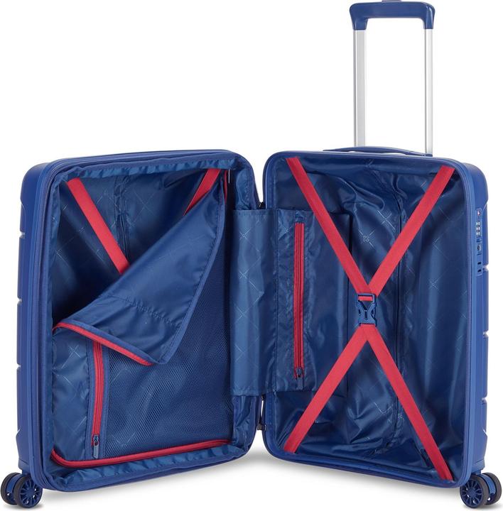 Immagine prodotto Modo by Roncato Starlight 3.0 4 Rollen Kofferset 3-teilig mit Dehnfalte (219 l, XL (da 115l))