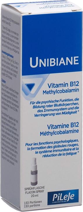 Immagine prodotto PiLeJe Vitamina B12 spray (1 Pezzo/i, Getto vaporizzato, 71 g)