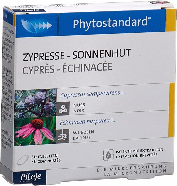 Produktbild Phytostandarts Zypresse - Sonnenhut Tabl (90 Stück, Tabletten, 880 g)