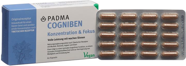 Produktbild Padma Cogniben (60 Stück, Kapseln, 52 g)