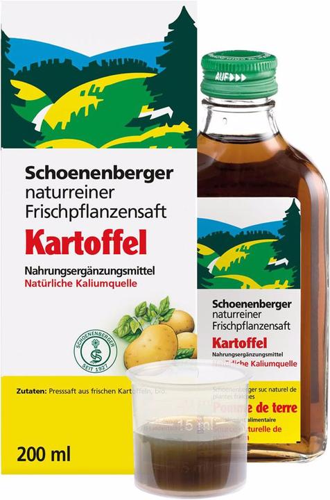 Produktbild Schönenberger Kartoffel naturreiner Frischpflanzensaft Bio Saft (1 Stück, Flüssigkeit, 429 g)