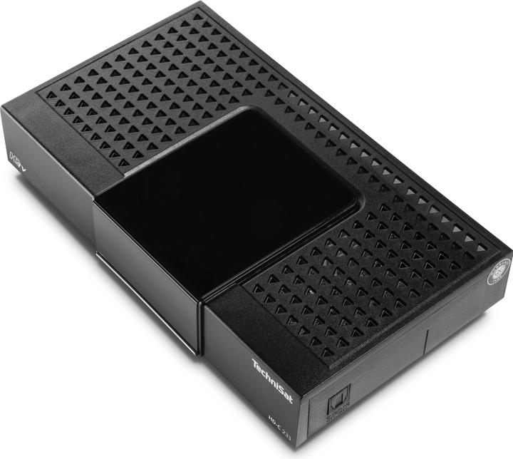 Immagine prodotto TechniSat HD-C 233 DVB-C Receiver schwarz (DVB-C, Slot CI+)