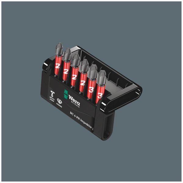 Produktbild Wera Bit-Check 6 PH Impaktor 1 (Kreuz Phillips PH M2, Kreuz Phillips PH M3)